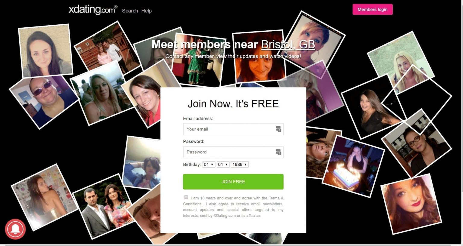 new and real dating website in free